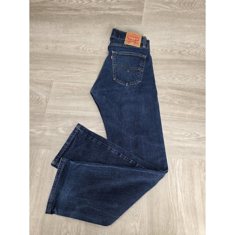 Levi's Men's 505 Regular Fit 32x32 Denim Jeans Blue